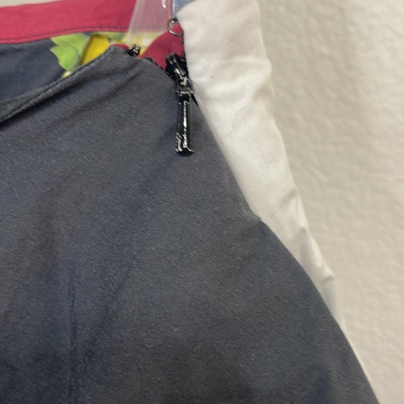 Oscar de la Renta Ivory Multi Skort Size 8 MSRP $1490 - Picture 8 of 12